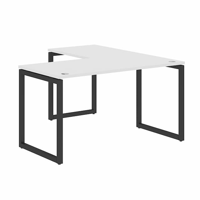 Стол угловой Skyland XQCT 1415 белый/антрацит 1400х1500х750