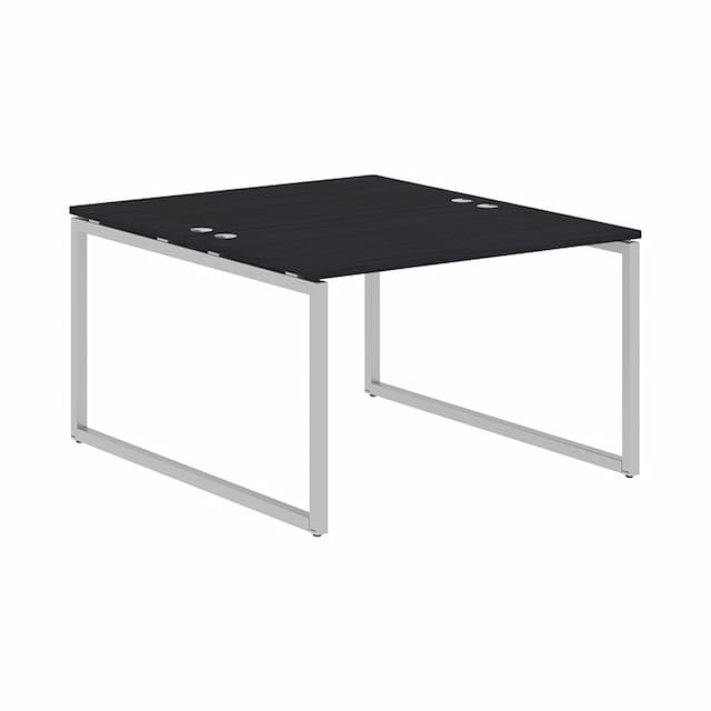 Стол 2-х местный Skyland XQWST 1214 дуб юкон/алюминий 1200х1406х750 XTEN-Q