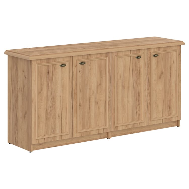 Шкаф низкий 2- секционный Skyland RLW 185 дуб бофорд 1842х465х887 RAUT