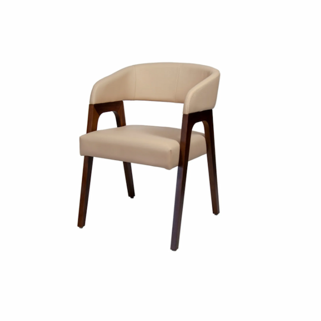 Кресло Клен Берни мтк657 с мягким сиденьем (деревянный каркас, Oregon 12)