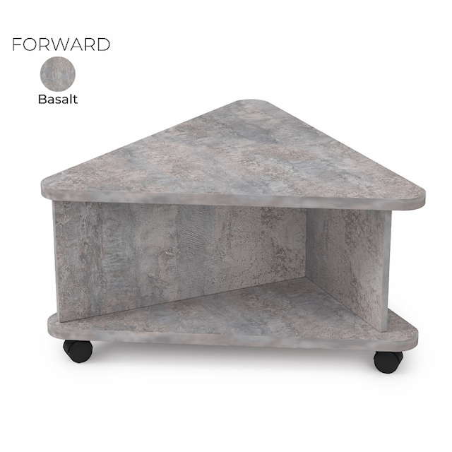 Стол журнальный треугольный Алсав 21FORWARD.001 Basalt