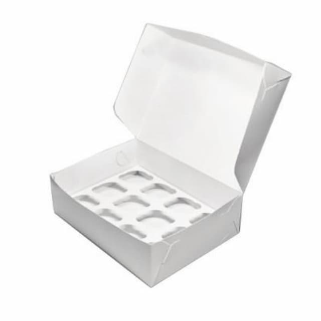 Короб для Капкейков белый Cup 3 