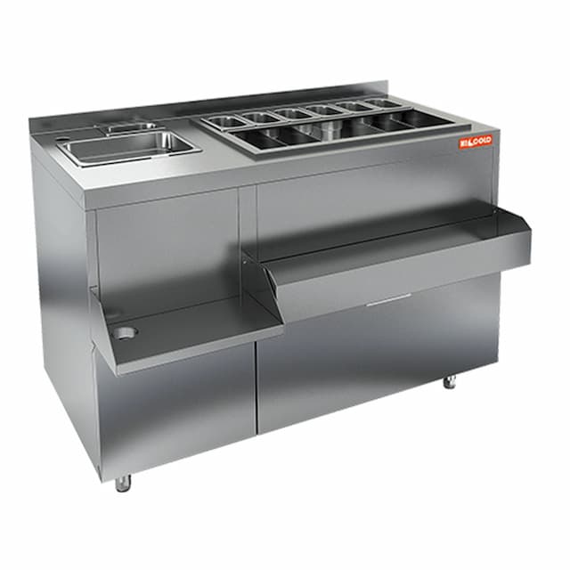 Барная станция Hicold НБМКС-12/6БПК