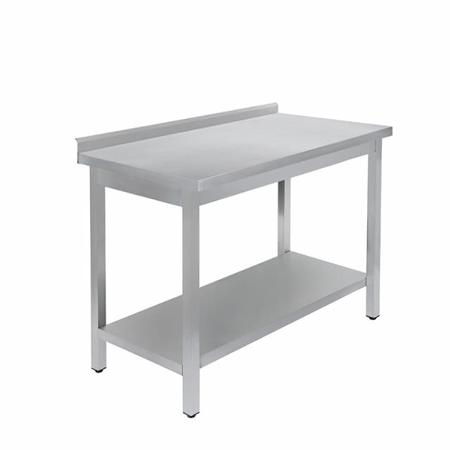 Стол универсальный Luxstahl СПУ-19/6 со сплошной полкой нерж