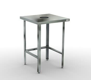 Стол для сбора отходов без борта СОС-6/7-ОН