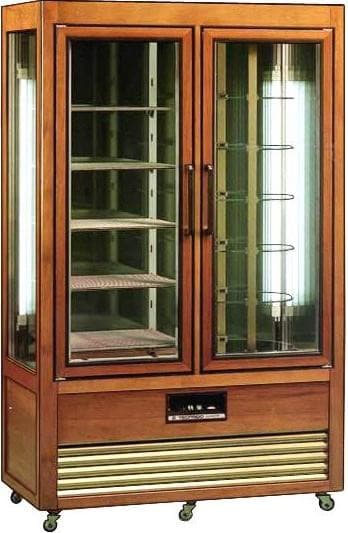 Шкаф кондитерский Tecfrigo Saloon 700Q темный орех
